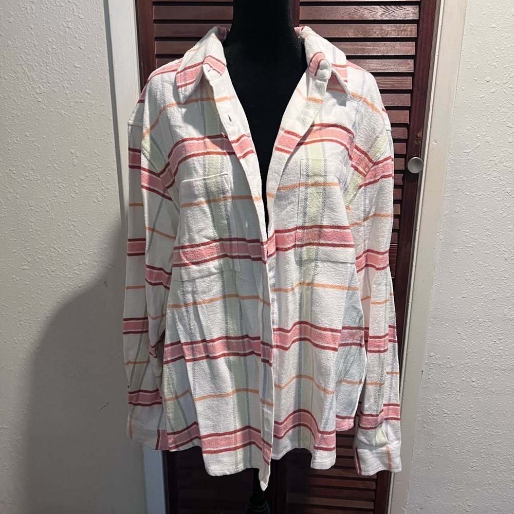 RVCA women’s flannel